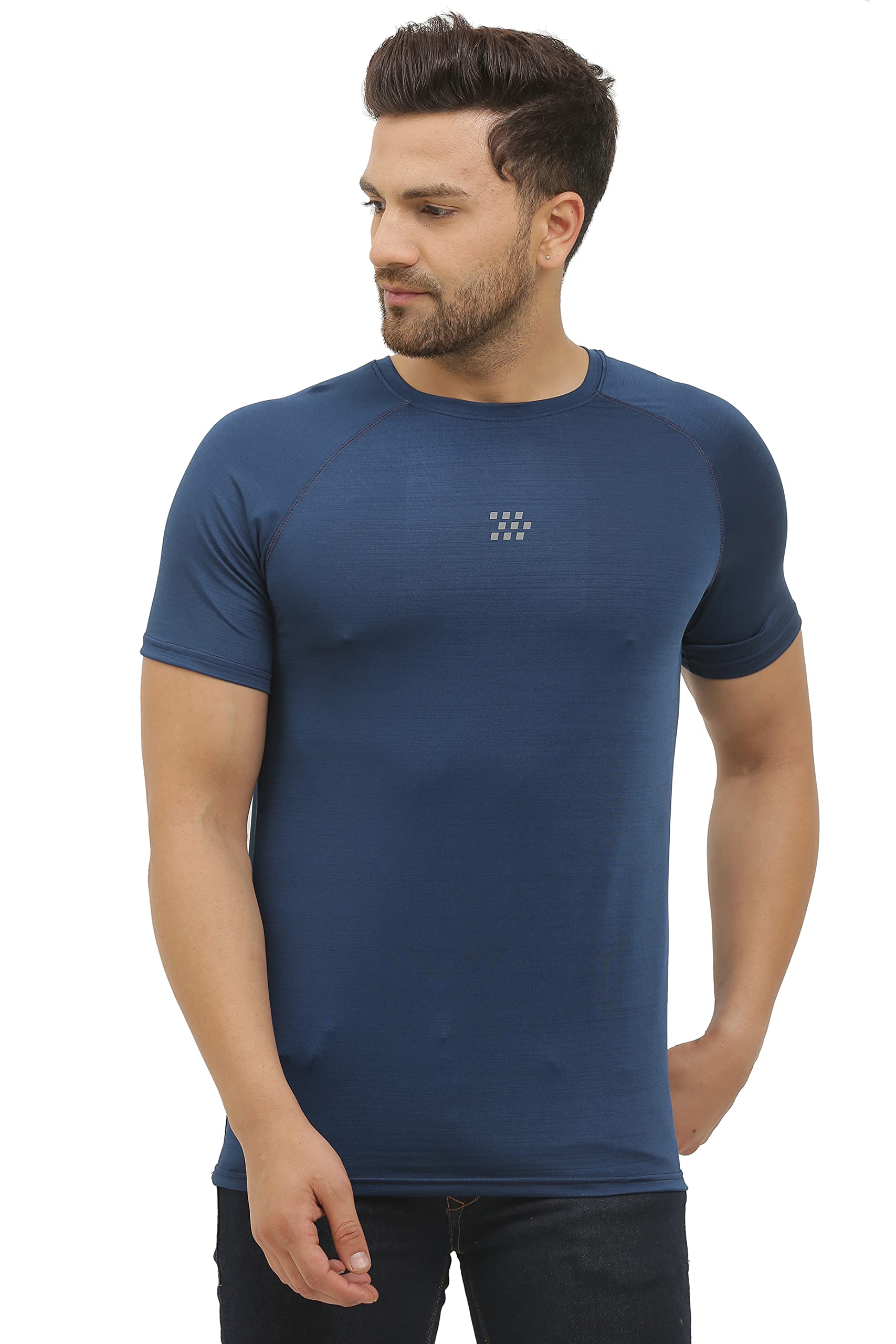 ZesteezStretchable Lightweight Sports Gym Activewear Mens Tshirt