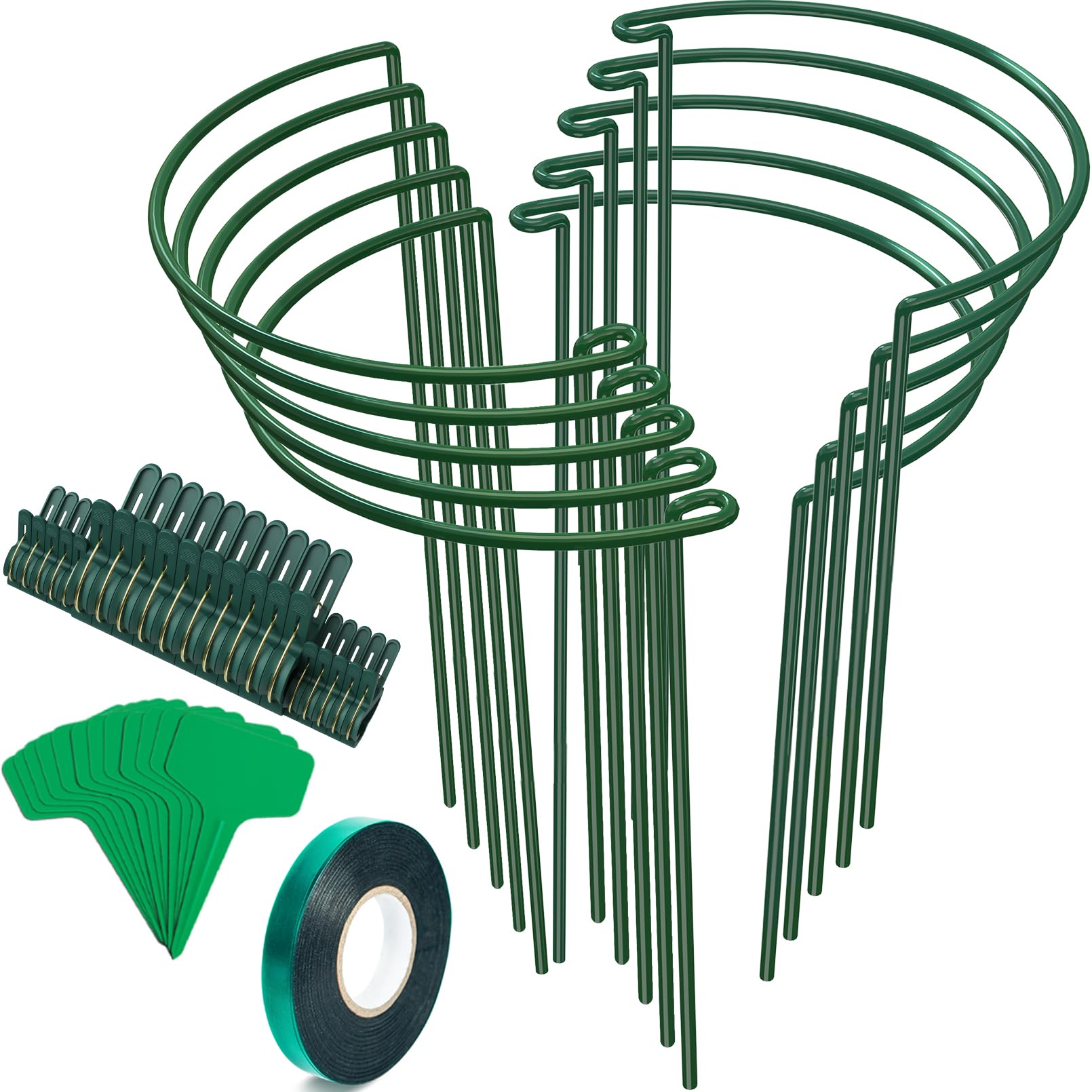 Unves 10 Pack Plant Support Stakes