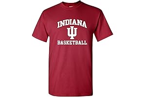 NCAA Arch Logo Basketball Team Color T-Shirt Supporter Wear