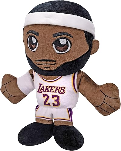 Miniatura 5 de Bleacher Creatures Los Angeles Lakers Lebron James - Peluche sentado de 8 pulgadas de la NBA Kuricha - Superestrella de la NBA inspirada en Chibi