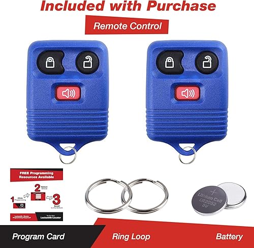 Miniatura 3 de KeylessOption - Llave de repuesto para mando a distancia de 3 botones