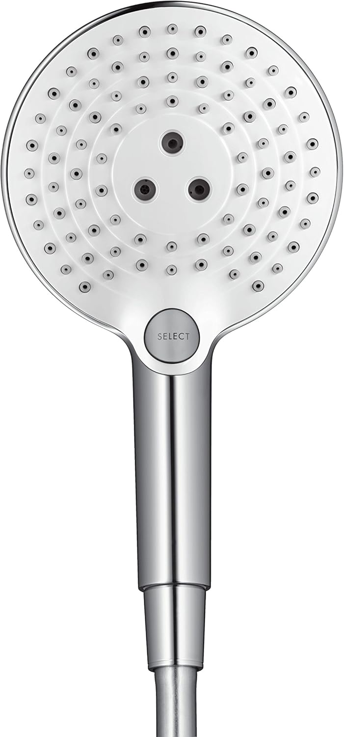 hansgrohe Showerpipe Raindance Select white /chrome with head shower S 240 2jet