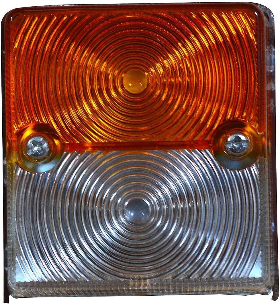 Front side indicator set with metal intermediate light and 12V lamp suitable for IHC Mc Cormick 323 423 353 453 D323