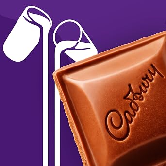 Cadbury Dairy Milk Chocolate Bar, Bulk Buy, 280 g (Pack of 13 Bars)