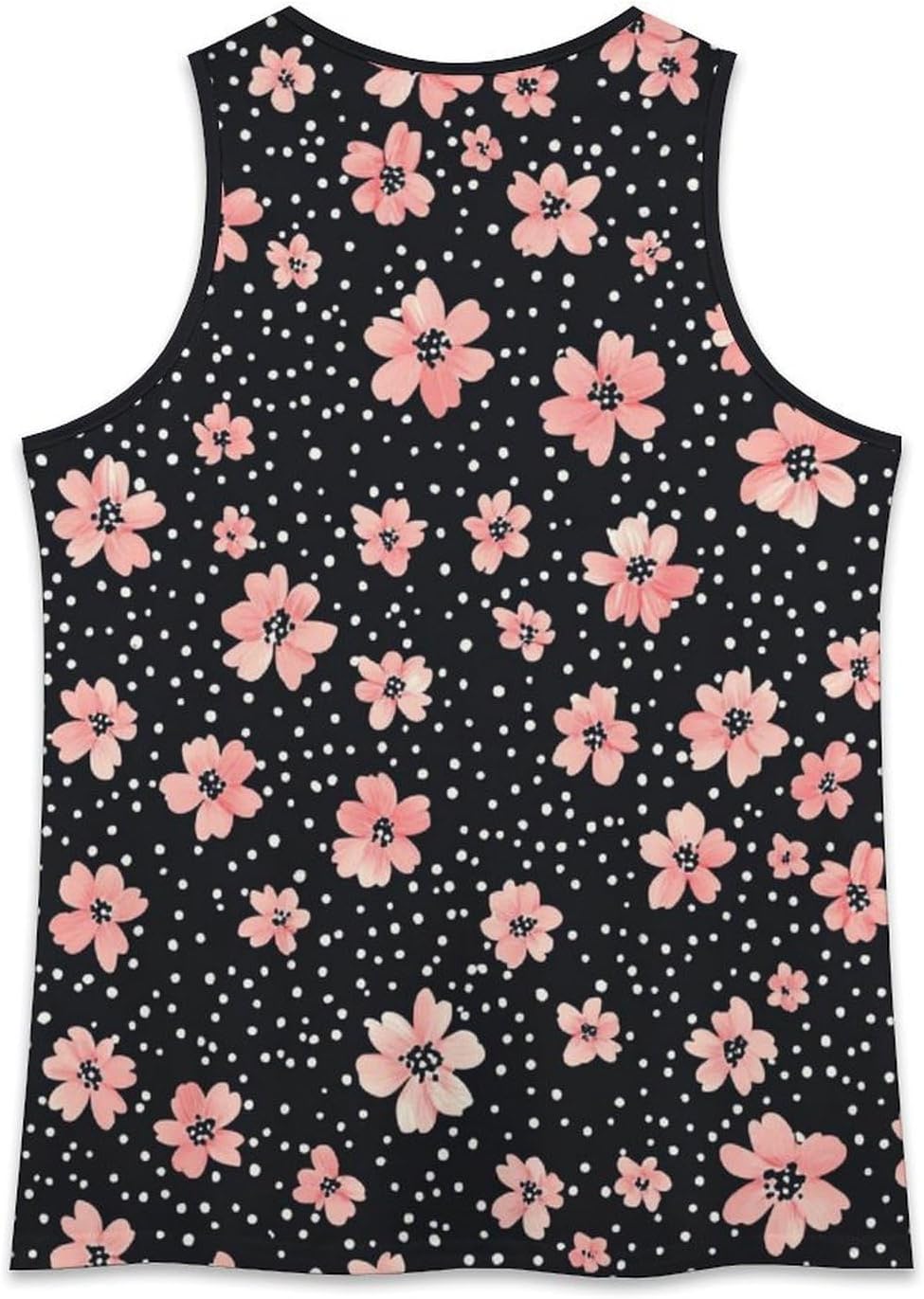 Floral Tank Tops for Women Crew Neck Casual Plus Size Summer Womens Sleeveless Tops image 4