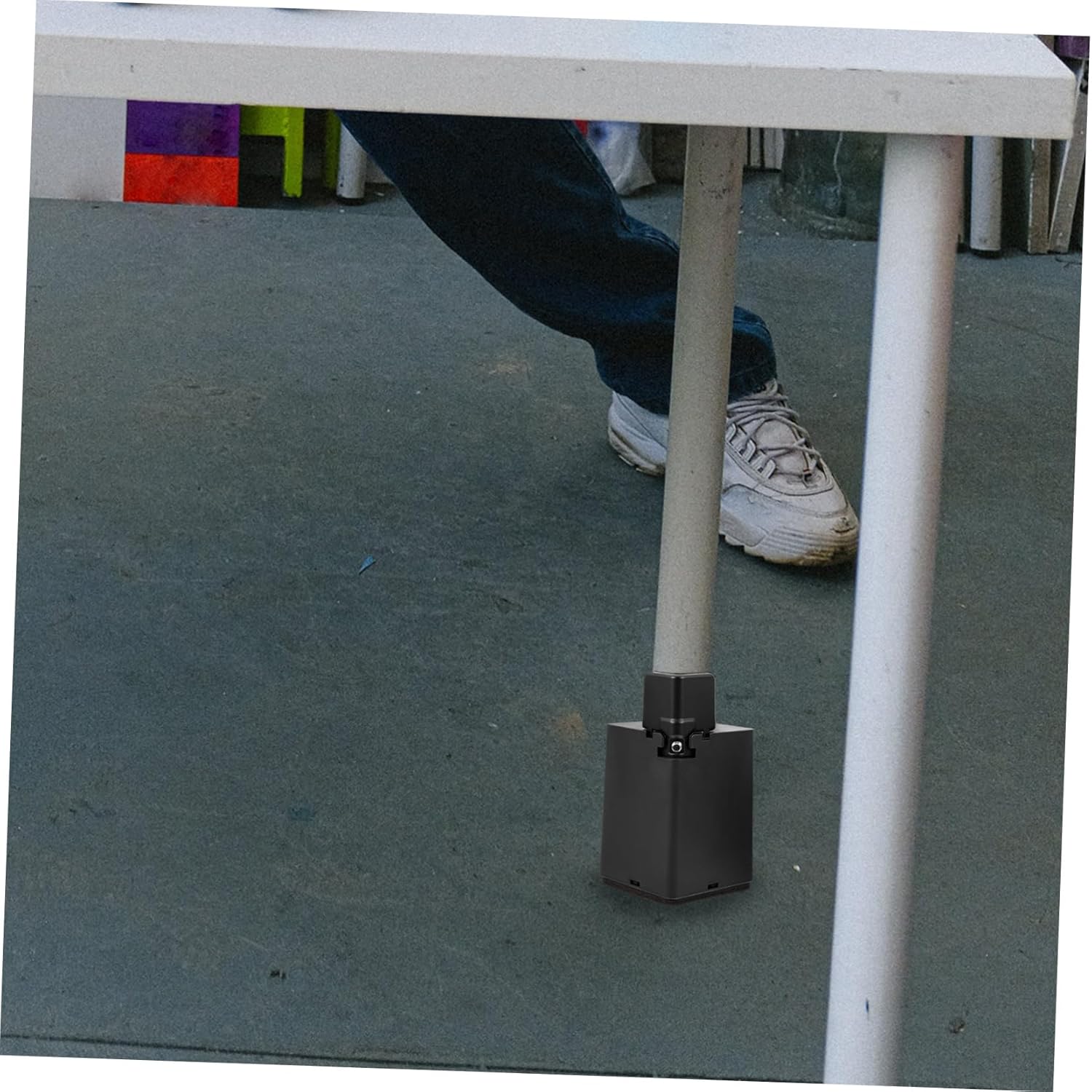 Gadpiparty 4pcs Adjustable Bed Risers Heavy Duty Furniture Pads for Table Sofa Support Versatile Heightening Foot Pads to Stability and Use