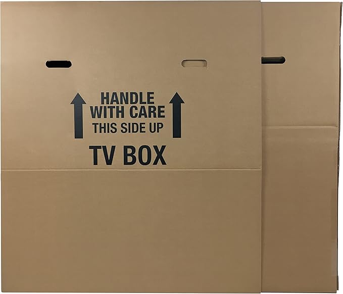 uBoxes TV Moving Box (‎TV Moving Box 2 Pack) Office