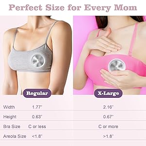 Nisxabebe The Original Silver Nursing Cups-Nipple Shields for Breastfeeding Newborn-Breast Feeding Essentials Must Haves-Nipple Covers to Protect Nursing Nipples,Trilaminate 999 Silver,Regular Size