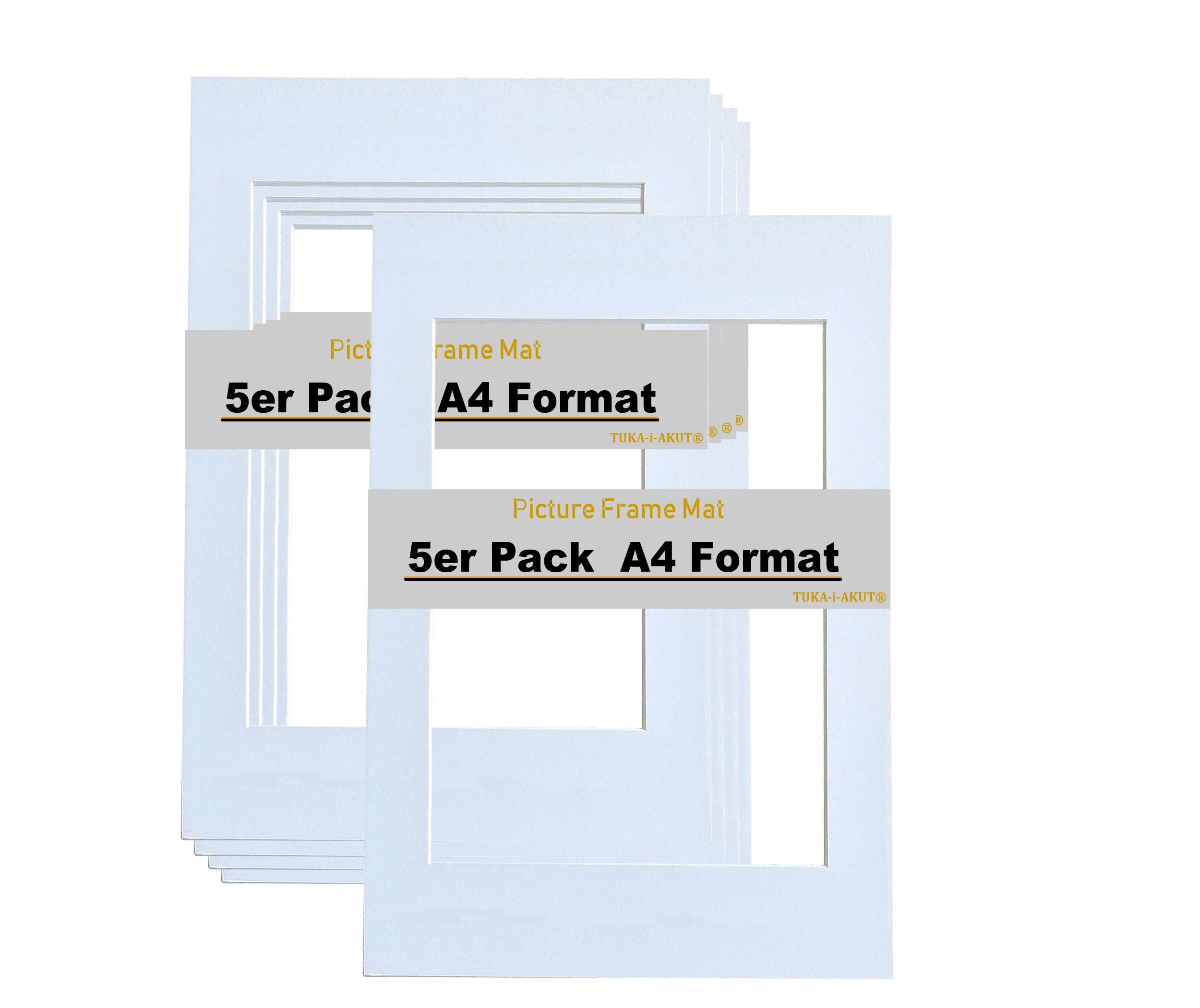 Passepartout Acid-Free Per Cornici - Formato A4, Taglio Per Foto 15x20 Cm, Bianco, Confezione Da 5 - Foto 10
