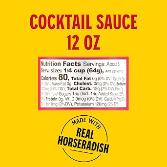 Louisiana Fish Fry Cocktail Sauce - 12 oz Bottle (Pack of 2) - Authentic Louisiana Creole Tangy Sauce with Horseradish Lemon for Shrimp Crab Oysters Seafood Boils Shrimp Cocktails, Bold Zesty Flavor, Perfect for Dipping Drizzling