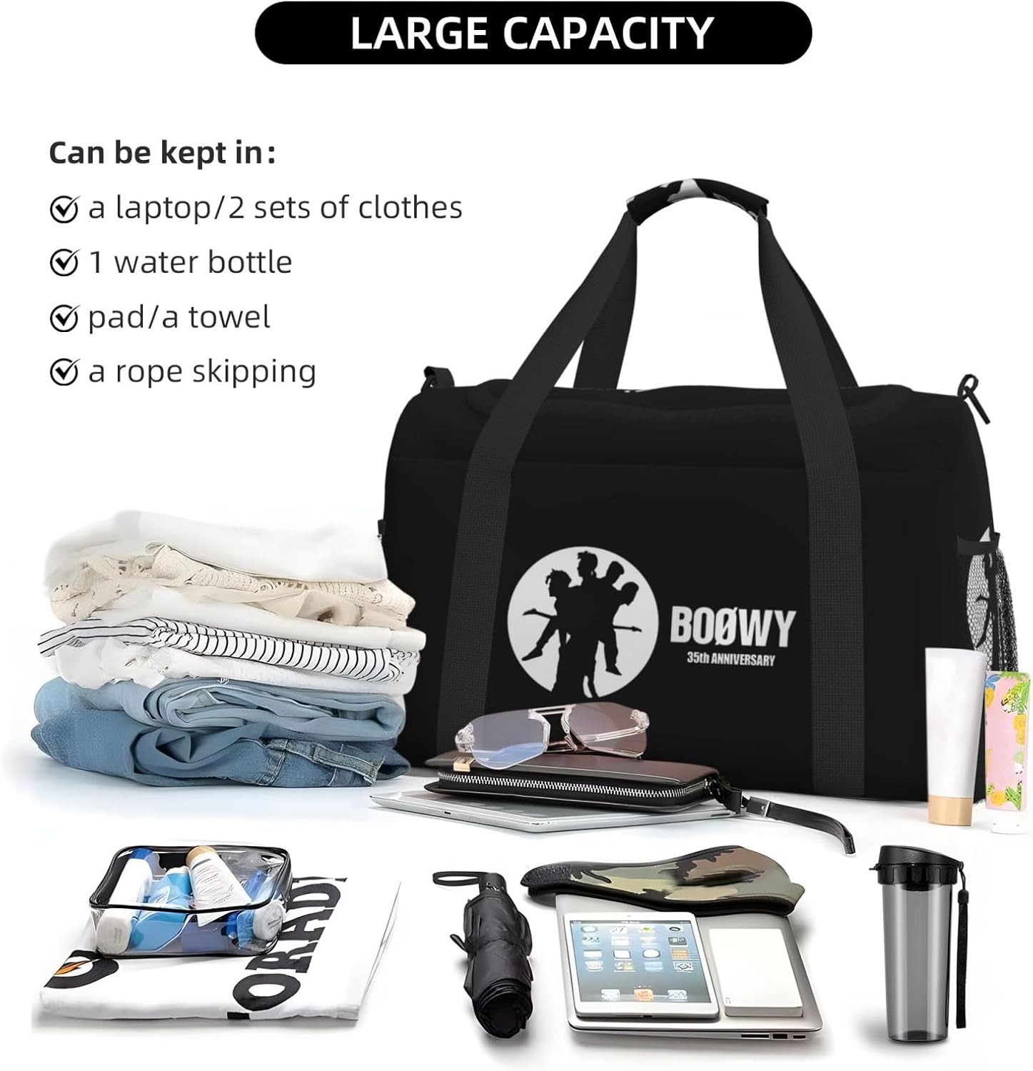 ボストンバッグ 旅行バッグ Bo&Oslash;wy Boowy ボウイ 大容量 軽量 キャリーオンバッグ 旅行カバン メンズ レディース スポー