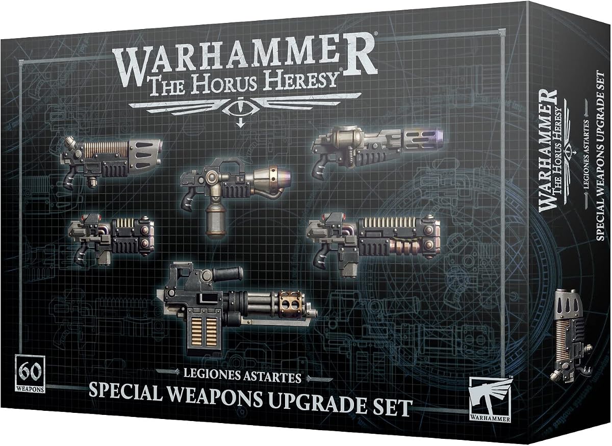 Warhammer La Herejía de Horus Games Workshop Legiones Astartes: Conjunto de mejora de armas especiales