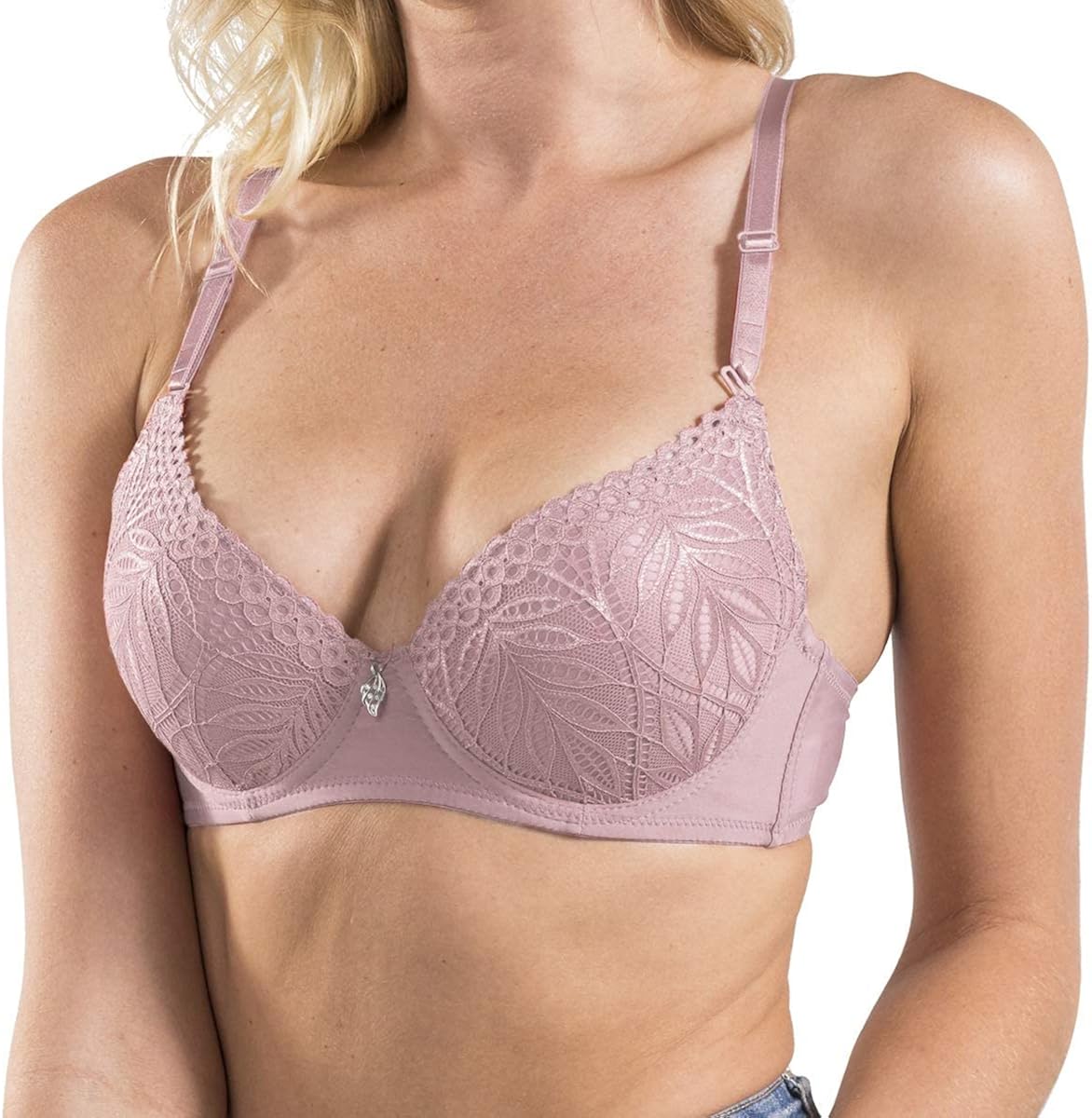 Lace Bras Push Up Padded Contour Full Coverage Underwire Everyday Bras