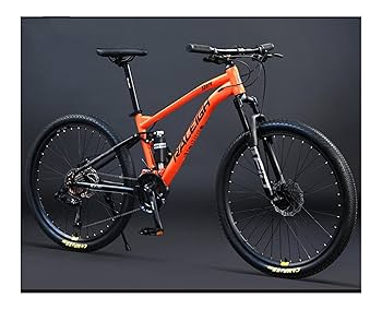 Amazon | 全避震山地自転車、車体内配線、30段変速マウンテン