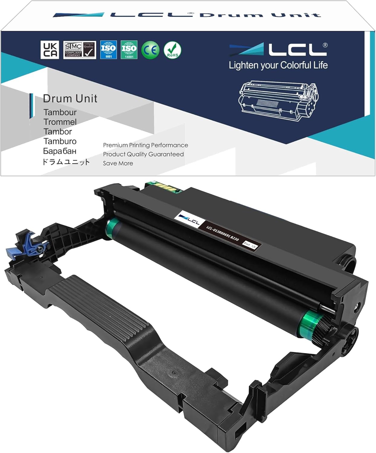 LCL Remanufactured for Xerox 013R00691 Drum B230 B225 B235 (1-Pack ...