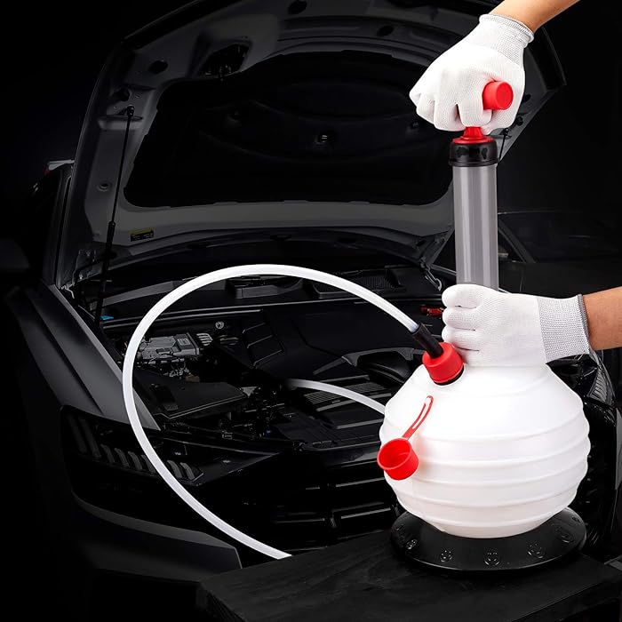 Buy kemimoto 6 L Oil Extractor Oil Transmission Pump Coolant Change