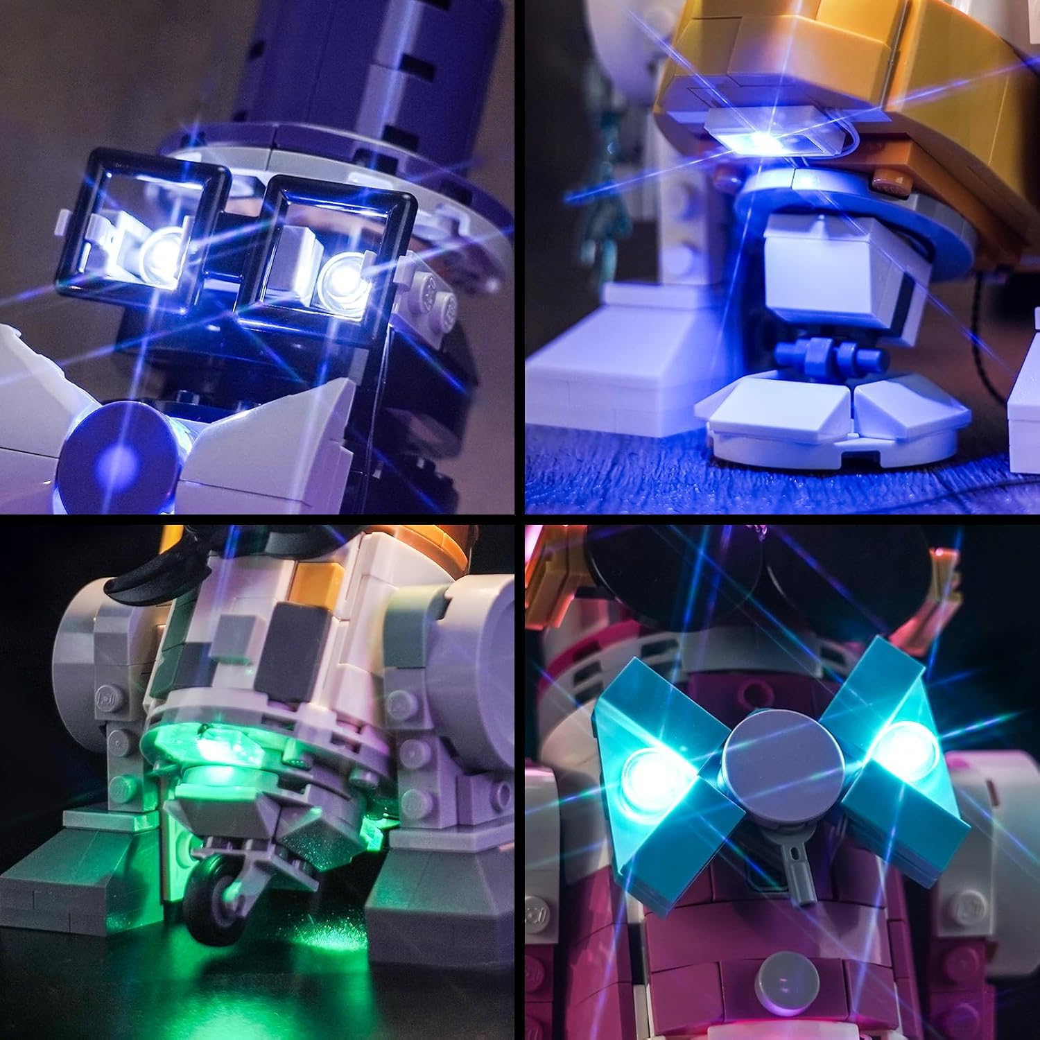 BrickBling LED Light Compatible with Lego Creative Play Droid Builder, Creative Light Compatible with Lego 75392-No Model