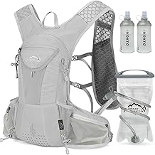 IX INOXTO Hydration Pack Backpack, Lightweight Water Backpack with 2L Leakproof Hydration Bladder Daypack for Men Women,Running Hydration Vest for Outdoor Trail