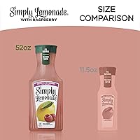 Vista 5 de Simply Lemonade with Raspberry All Natural, 52 Fl Oz Bottle