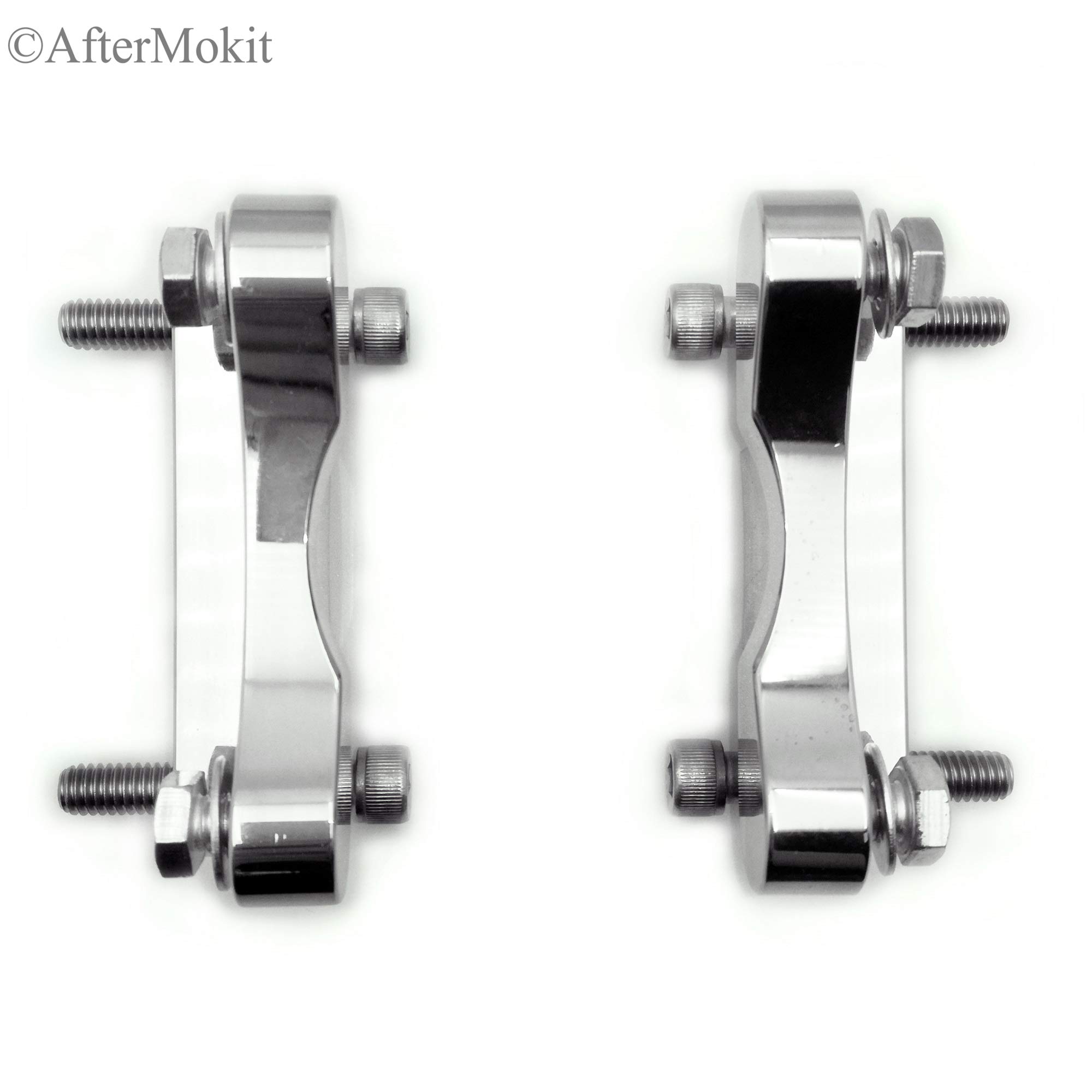 Front Fender Riser Kit Snapklik.com : AfterMokit Front Fender Risers 2 3/4 Inch Mounting Hole ...