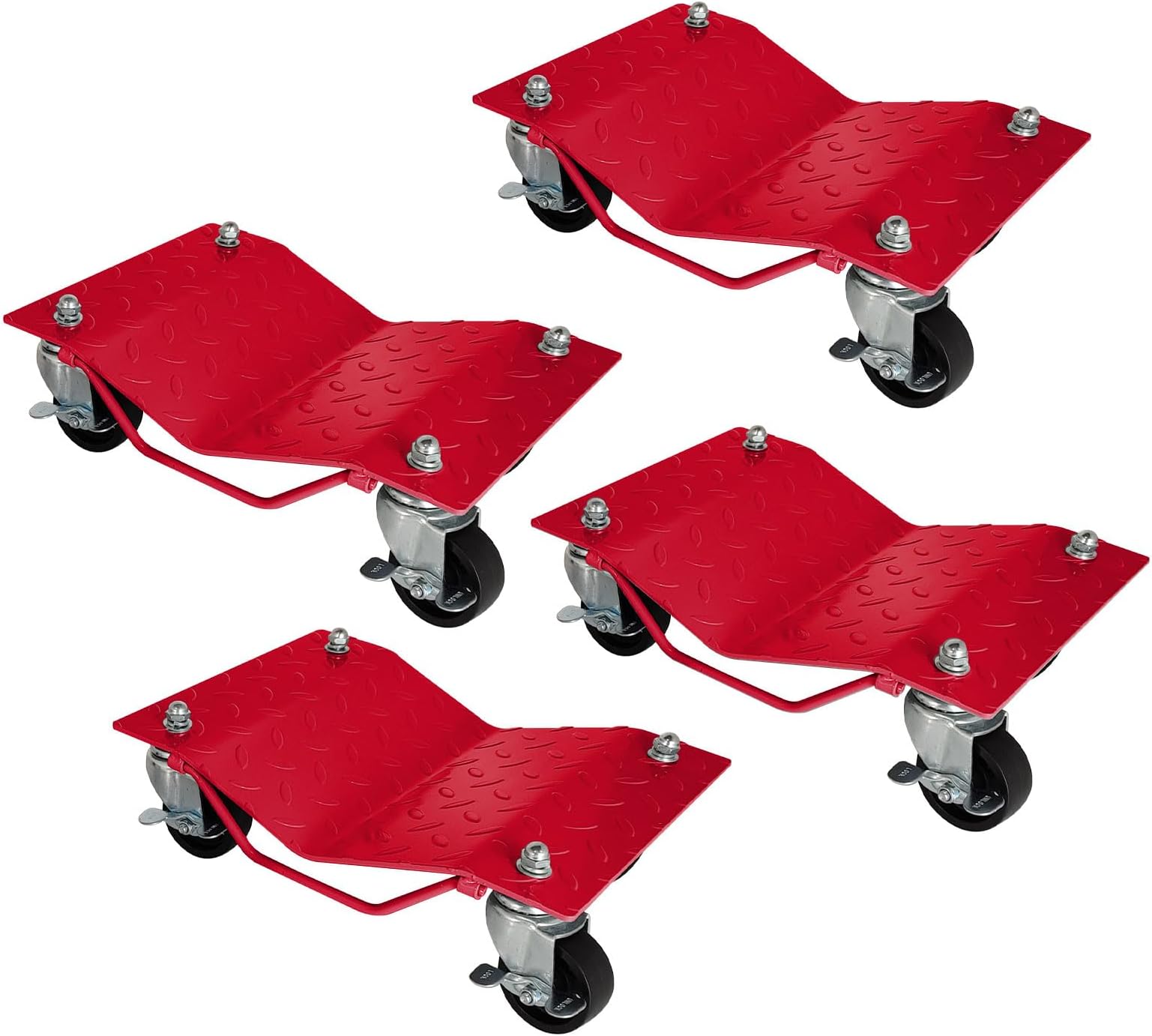 Heavy Duty Wheel Dolly Set 4 Piece Car Moving Dollies