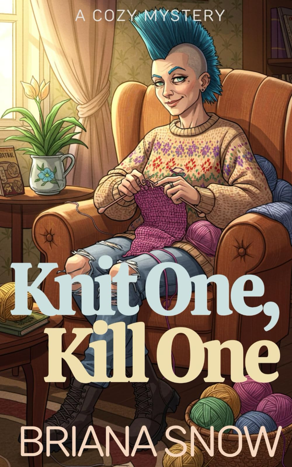 Knit One, Kill One: A Cozy Mystery (The Eccentric Sleuths)