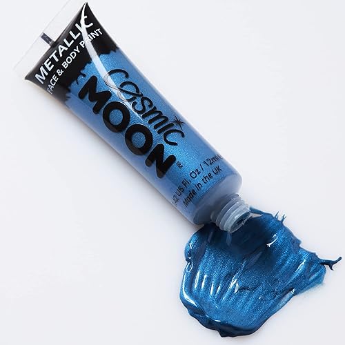 Miniatura 9 de Cosmic Moon - Maquillaje metálico para la cara y el cuerpo - 0.40 fl oz - Crea fascinantes diseños de pintura facial metálica! - Juego de 6 -
