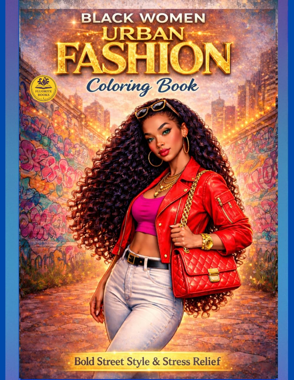 African American Fashion Coloring Book for Adults: Black Women, Urban Style, Stylish Outfits & Confident Queen Designs for Relaxation (Bold Black Women Series – Empowerment Edition)