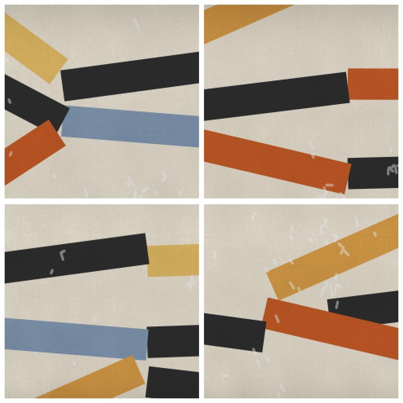 Lienzos decorativos Minimalismo Inconformista Contemporáneo Cuadro Sobre Lienzo Moderno 140x50cm Cuadros Decoracion Salon Dormitorio Cuadros Pared Imágenes Grande XXL Wall Art Prints AB140x50-5897