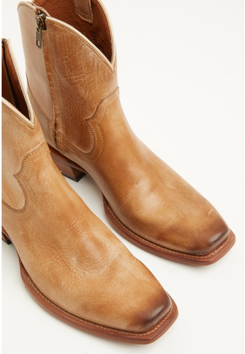 Women's Fern Western Booties Fashion Square Toe - Bcwfa24l3