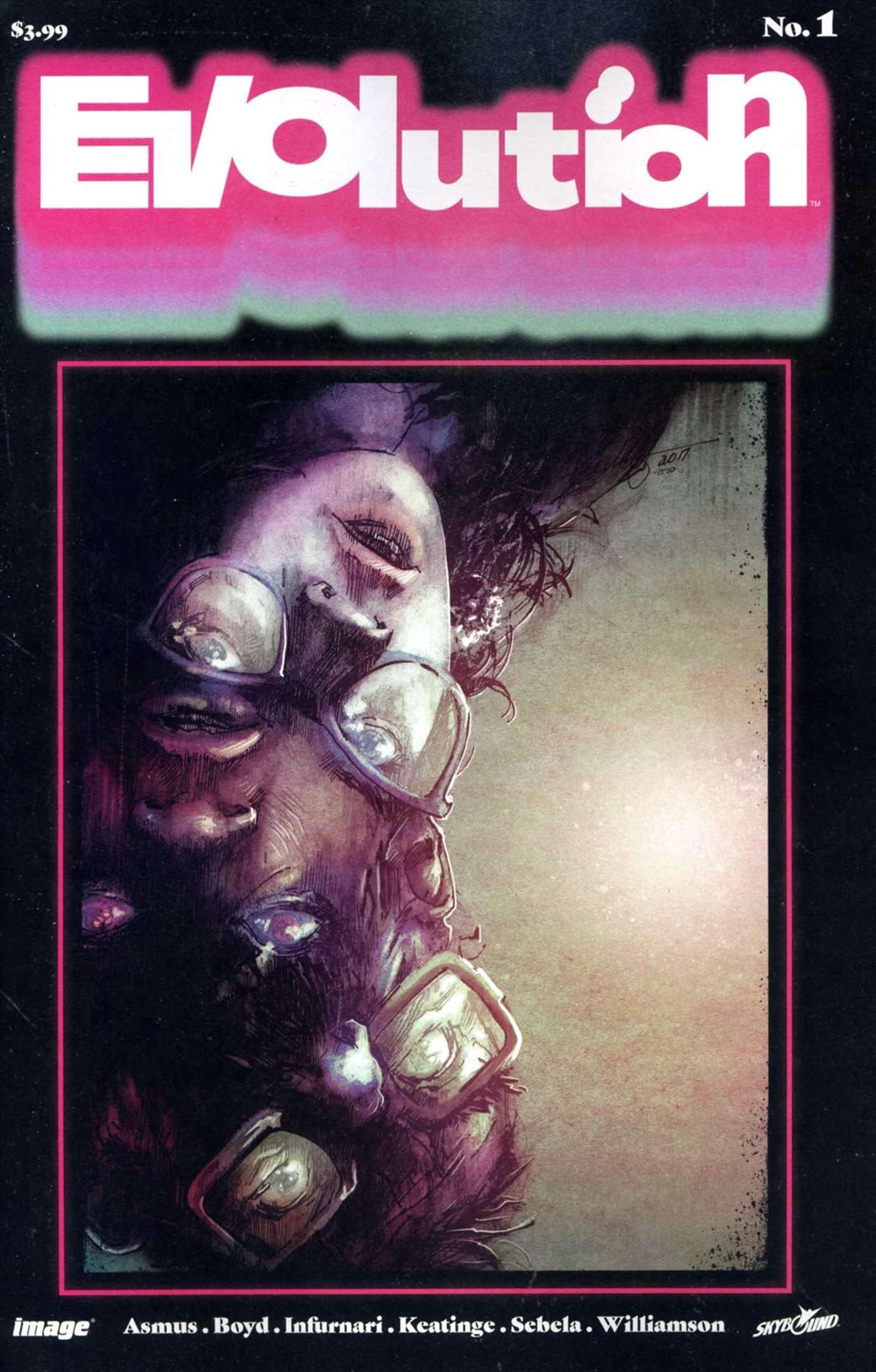 Evolution (Skybound) #1 VF/NM ; Image comic book | James Asmus