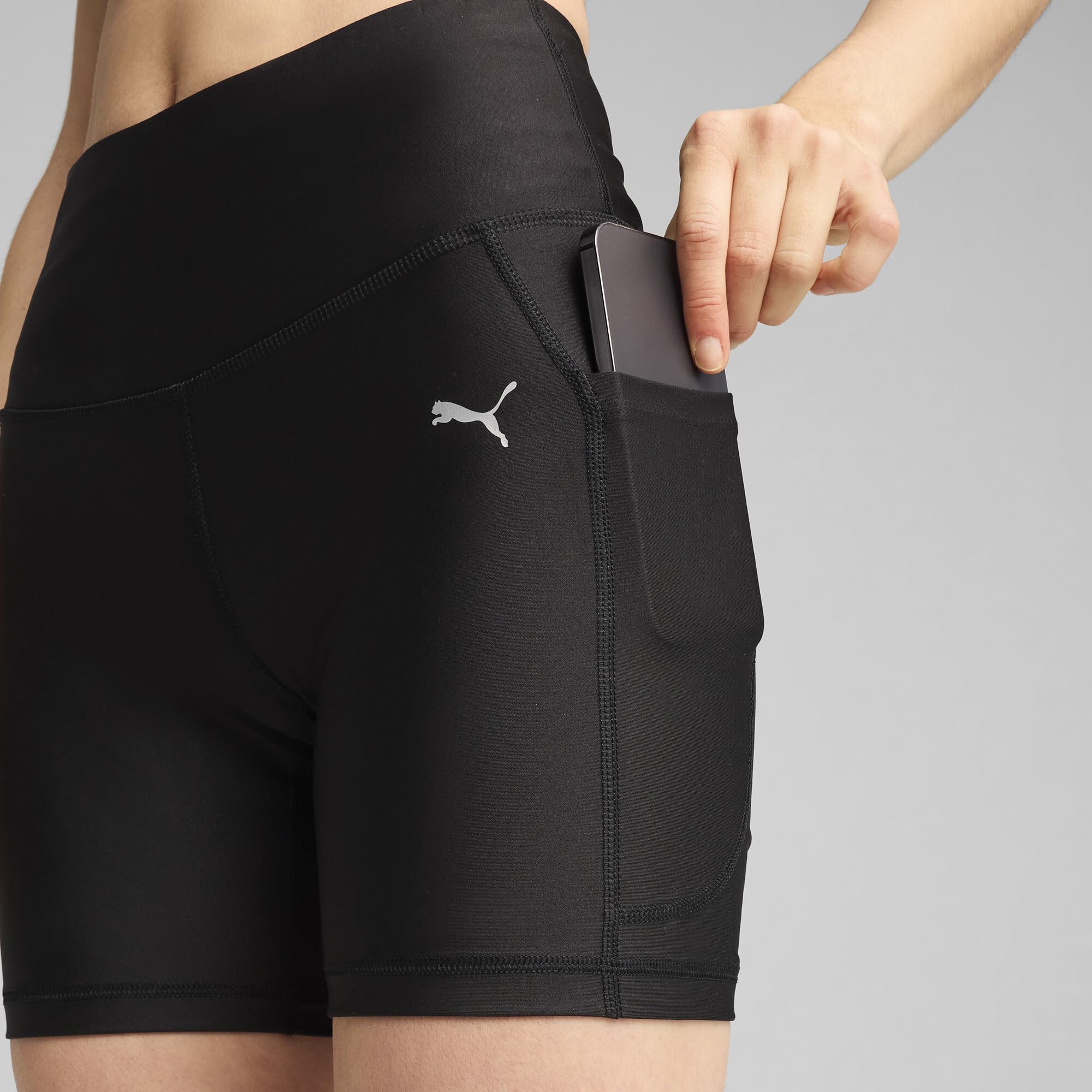 Puma Damen W Run Velocity 12,7 cm Kurze Enge Strickshorts