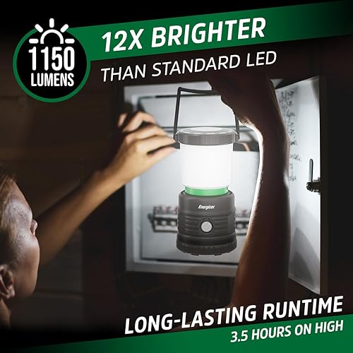 Miniatura 2 de Energizer - Linterna LED de campamento X1000, luz brillante y resistente para tiendas de campaña, linterna resistente al agua para campamento