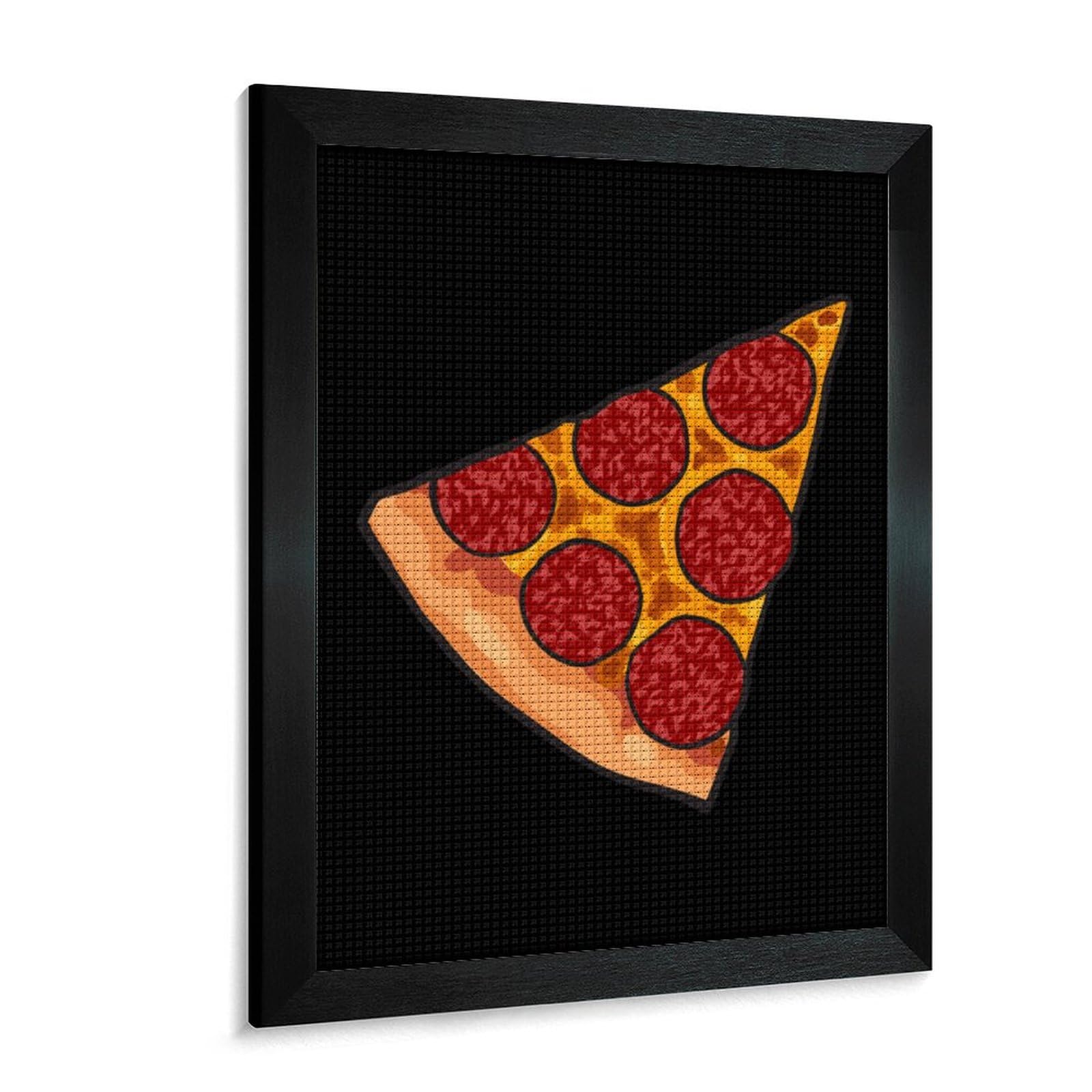 Amazon.co.jp: Pepperoni Pizza 5D DIY ダイヤモンドアートペイン