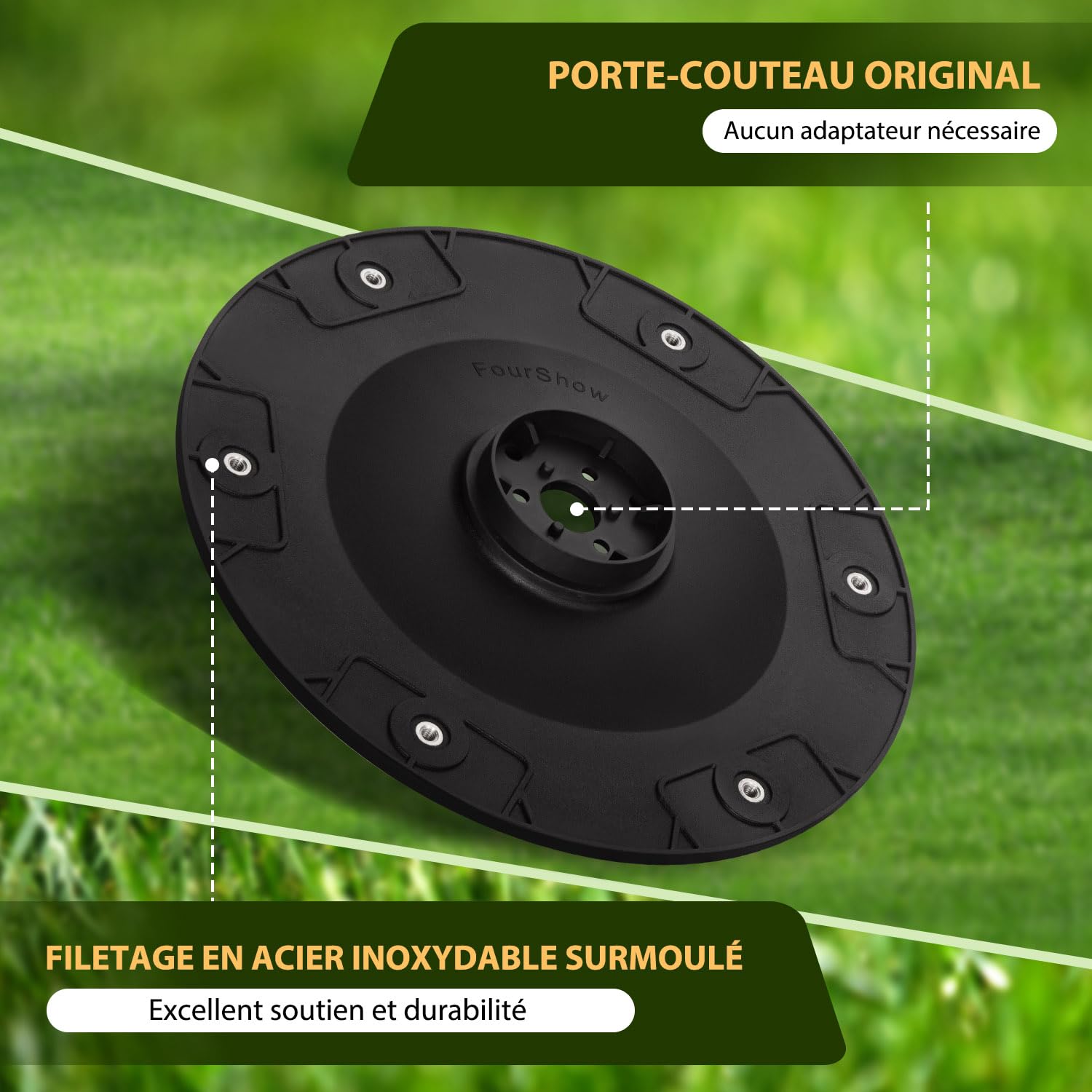 Lame De Tondeuse Robot Compatible 305 310 315 X 405 410 415 X 535 AWD - Acier, 197 Mm, Installation Facile