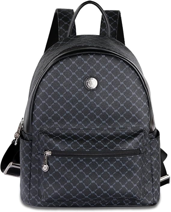 Rioni BLACK Signature Dome Unisex Backpack STB20286