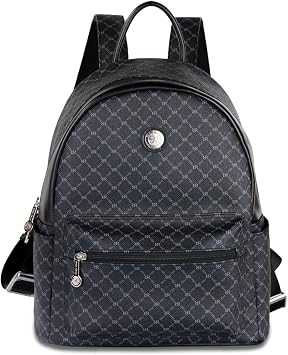 Rioni BLACK Signature Dome Unisex Backpack STB20286