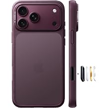 TORRAS Shockproof for iPhone 18 Pro Case Burgundy Purple, 2026 Upgraded 