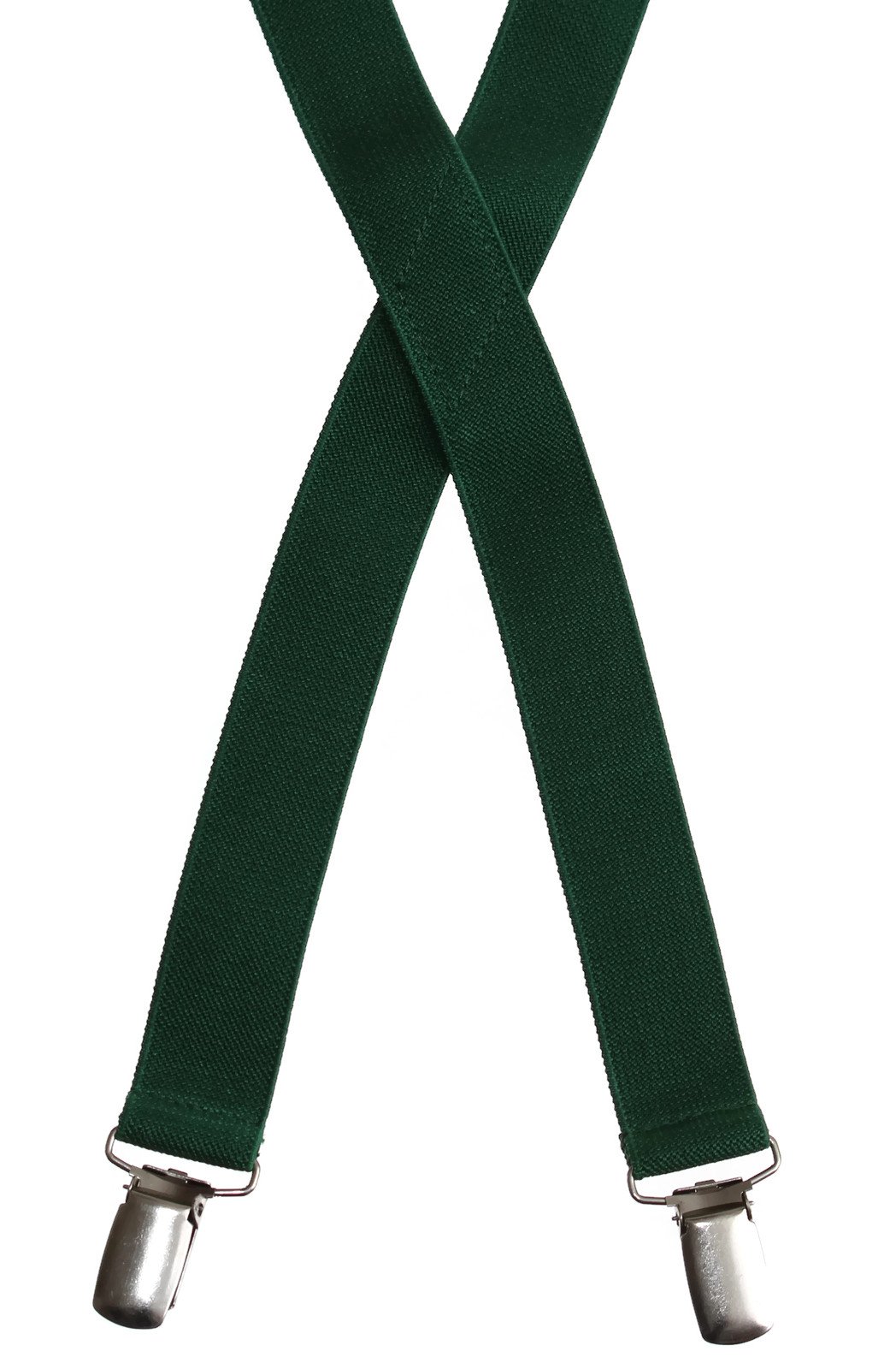 Tuxgear Boys Hunter Green Matching Adjustable Suspender and Bow Tie (30