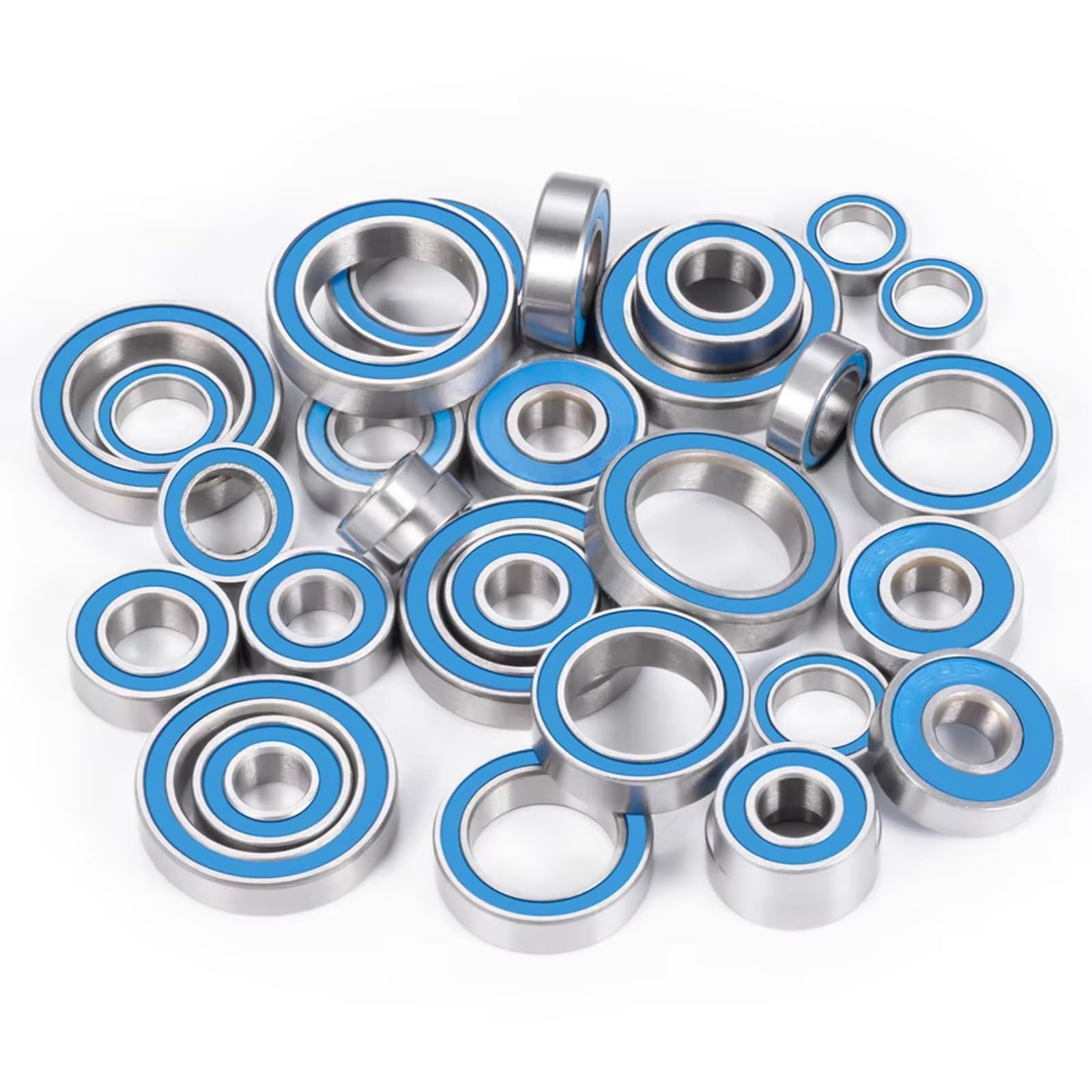 Für Lasernut U4 Tenacity MT SCT Truggy 1/10 30 Teiliges Abgedichtetes Kugellager Set RC Crawler Car Modell Zubehör Reparatur Austausch Montage RC Lagerteile