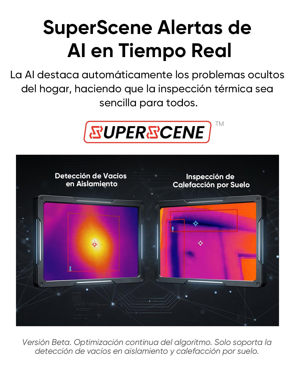 Camara Termica HIKMICRO D01, 240x240 SuperIR, 96x96 IR | 11h de duración con batería de 3350mAh, 4GB, video, IP54, herramientas para el hogar, HVAC y eléctricas