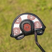 Vista 6 de Cubiertas para Cabeza de Palo de Golf Fundas para Putter Cubierta de Putter Mallet Cubierta de Putter Blade para Odyssey White Hot Pro Heel-Shaft