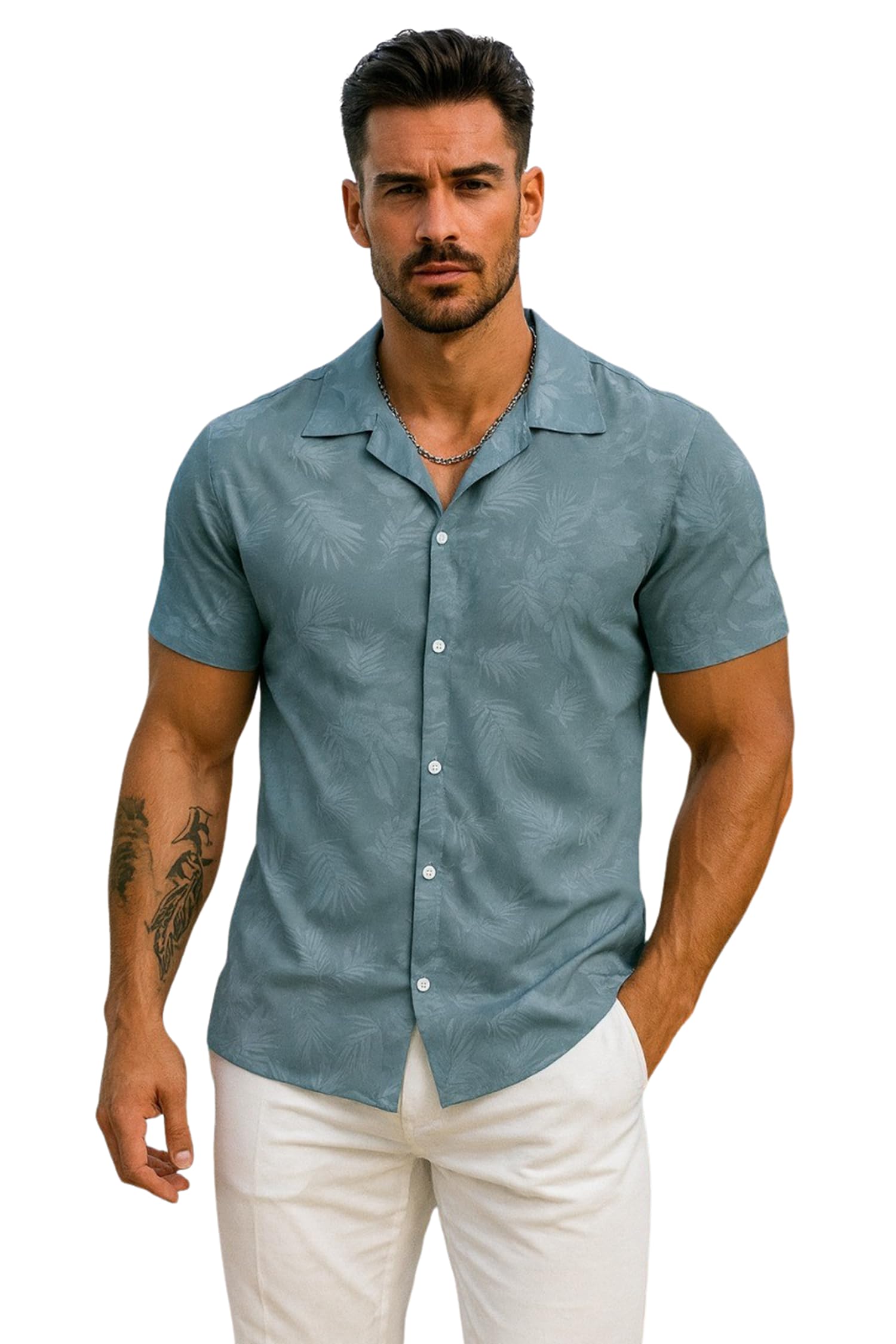 lymio Shirt for Men || Regular Fit Stylish Shirt for Men (Aloha)-picture-46