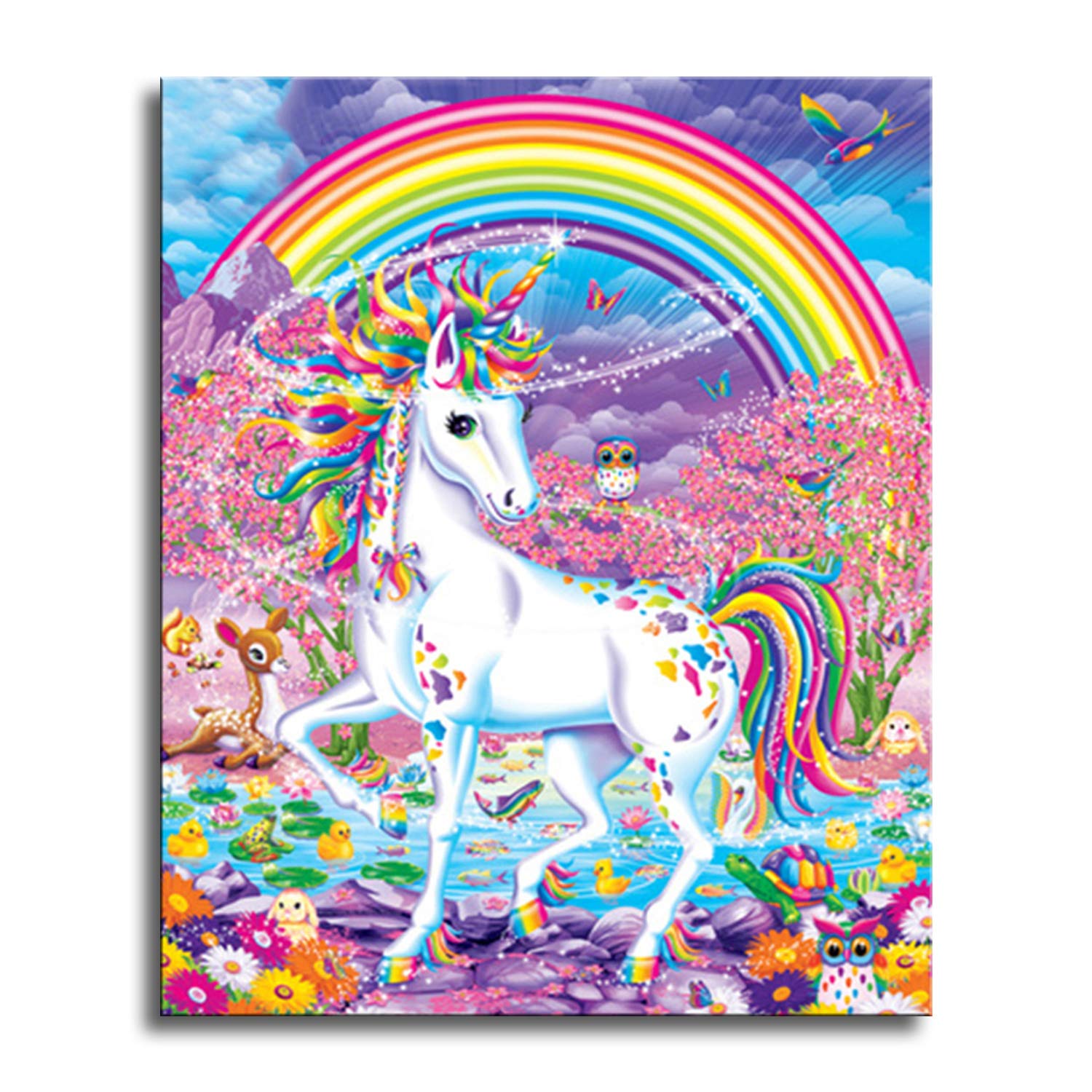 Peinture au numéro licorne à offrir aux passionnés de dessin