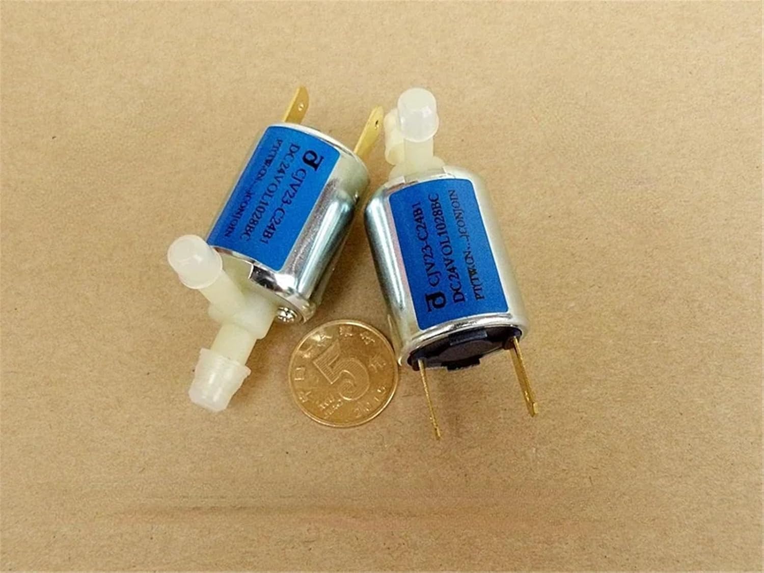 Solenoid Valve DC24V Miniature Electric Water Inlet Valve Air Release Normally Closed