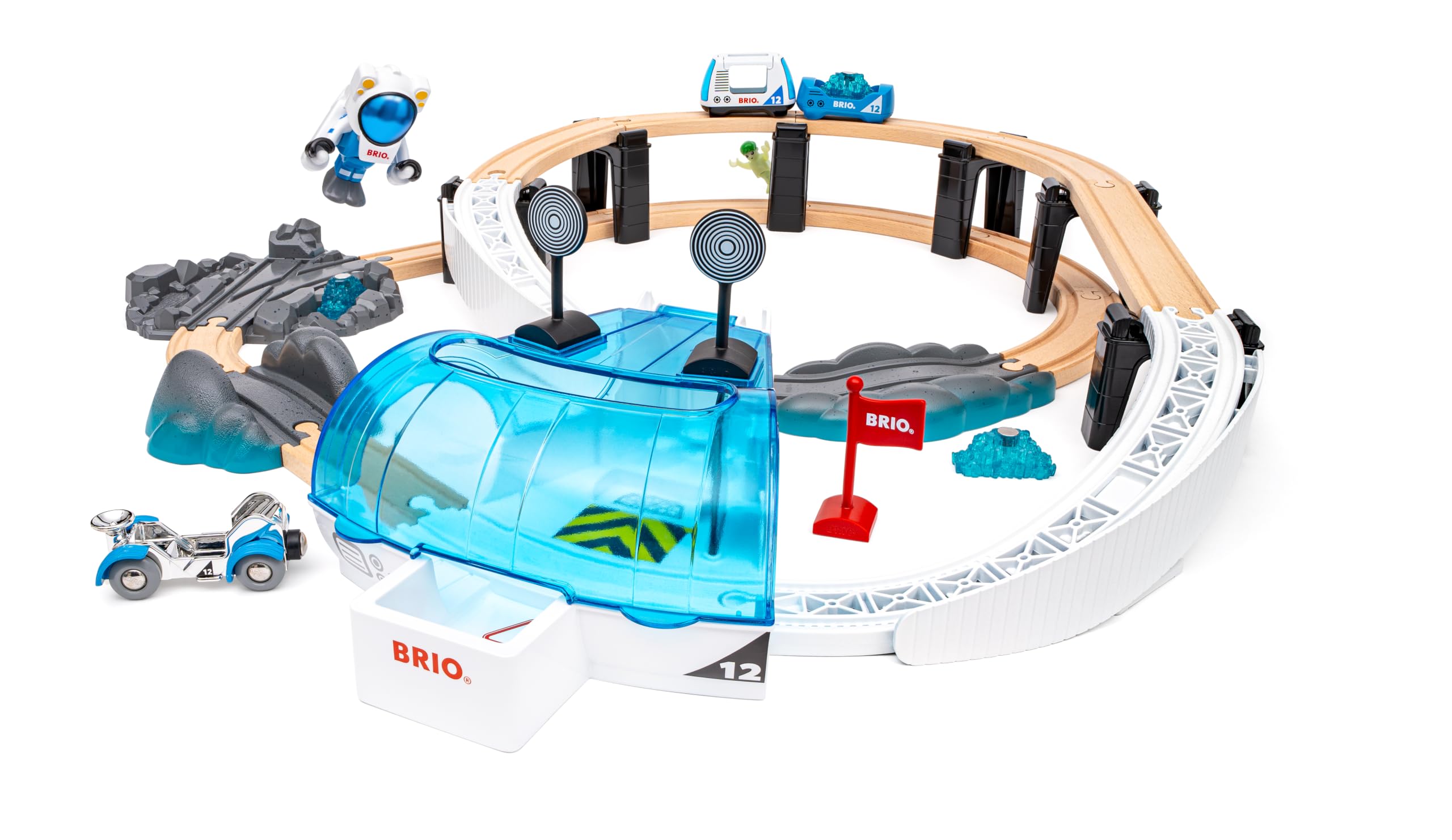 BRIO World Großes Weltraumstations-Set - Spielzeug ab 3 Jahre