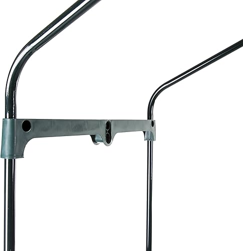 Vista 5 de Mini invernadero de 4 niveles, invernadero portátil con marco resistente al óxido y cubierta de PVC para interiores y exteriores, 27.5 x 19 x 63