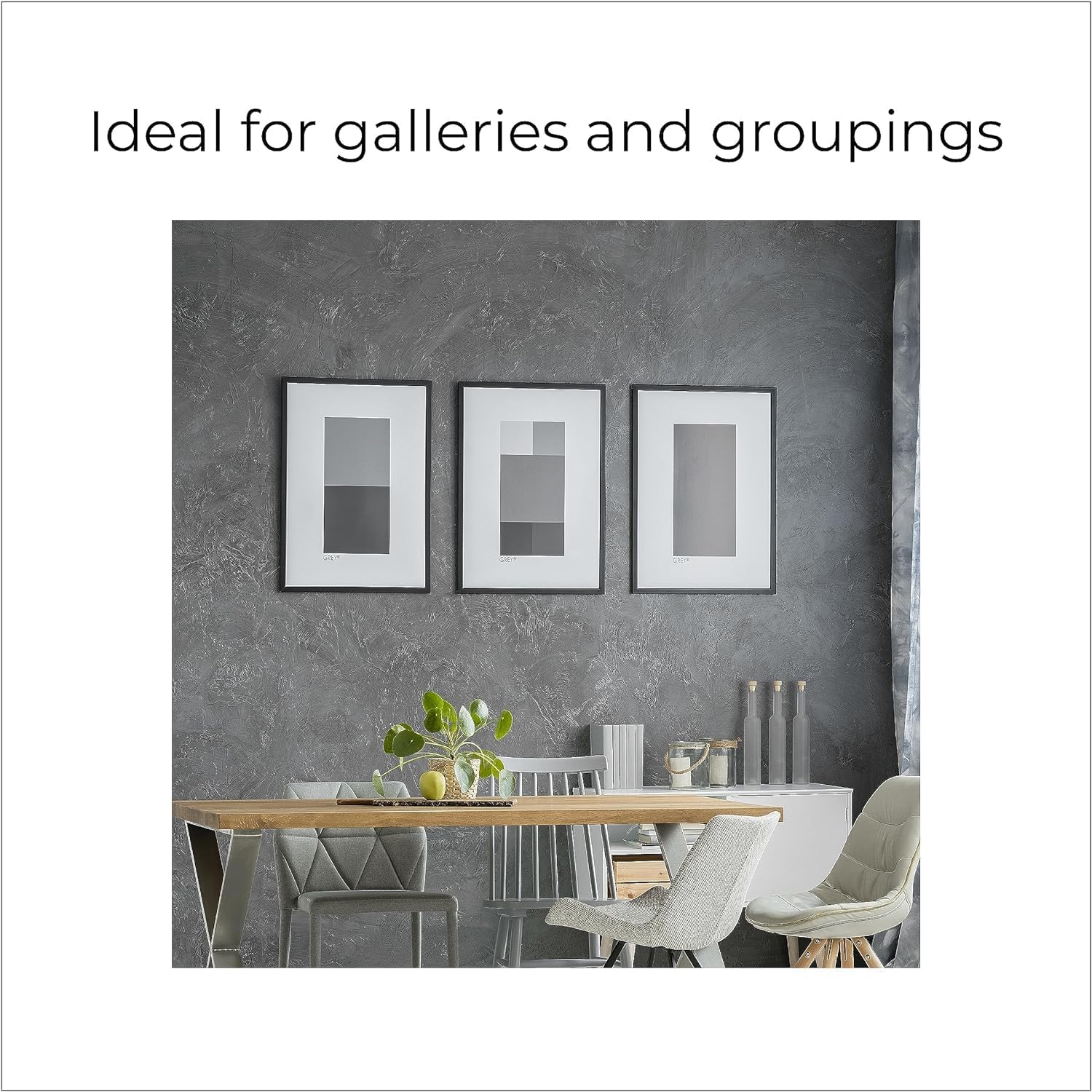 Beehive Picture Hangers | 144 Pcs Picture Hanging Hardware Kit | Fully Adjustable | for Wood Frames and Canvases on Drywall | 35 lb Capacity | Hangs 12 Frames