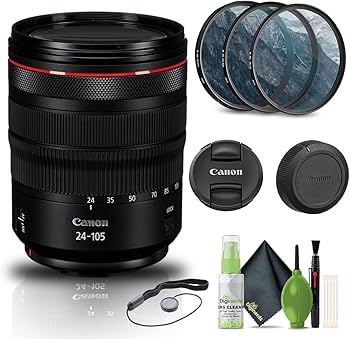 Amazon.com : Canon RF 24-105mm f/4L is USM Lens (2963C002) +