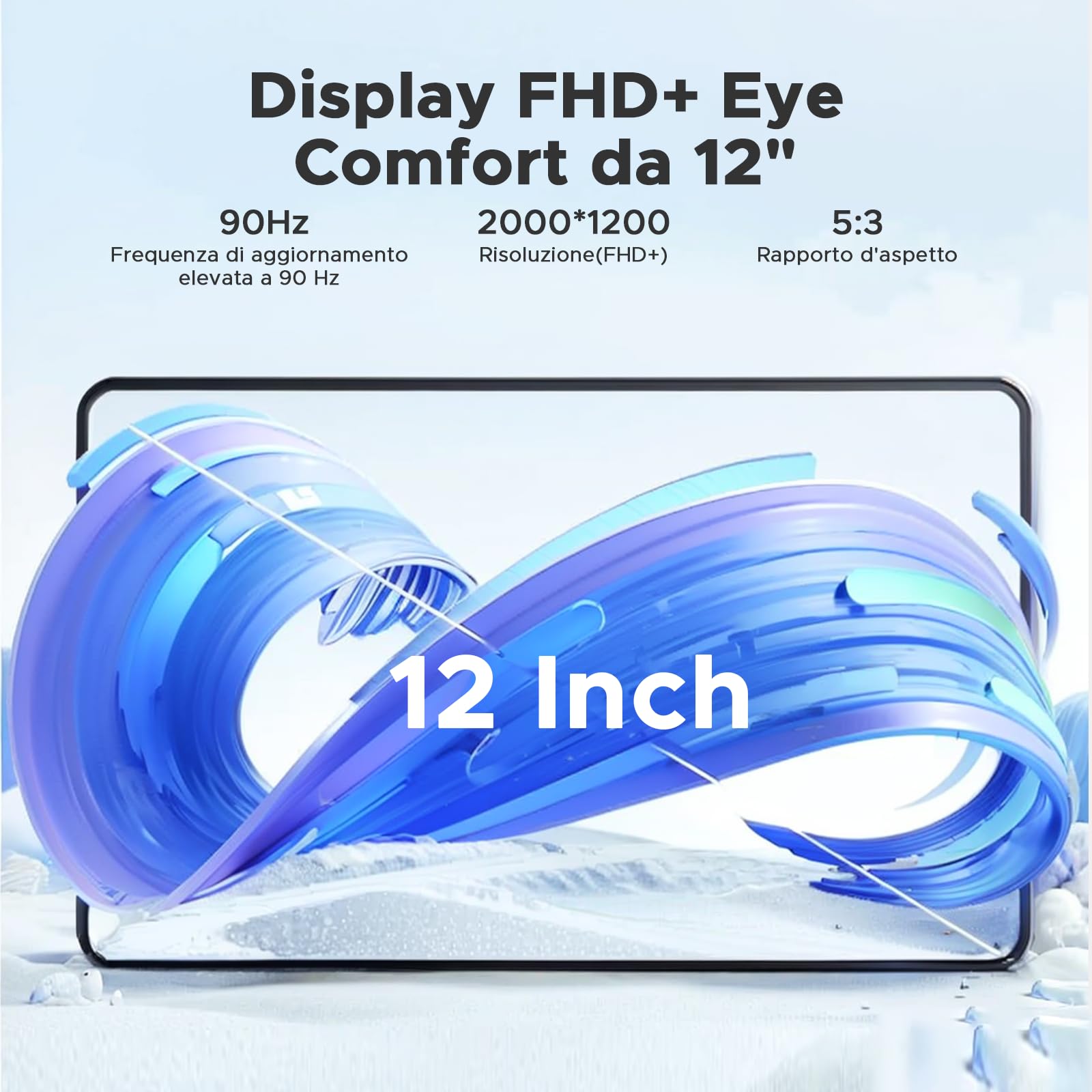 DOOGEE T36 Tablet 12 Pollici, Android 15, 2025 Nuovo Tablet con Tastiera, 20GB+256GB/2TB Tablets con Penna, 8800mAh, 90 Hz Octa-Core Tablets Gaming, Widevine L1/ Mouse/Case - Nero